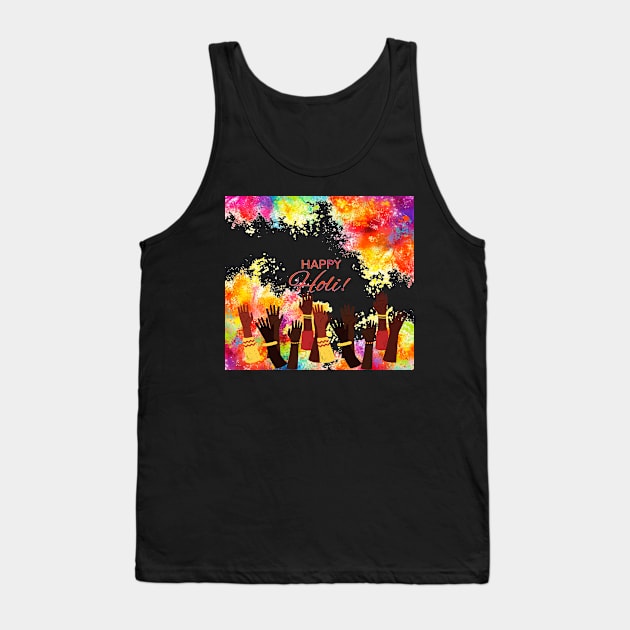 Happy Holi | Bura Na Mano Holi Hai Tank Top by 29 hour design